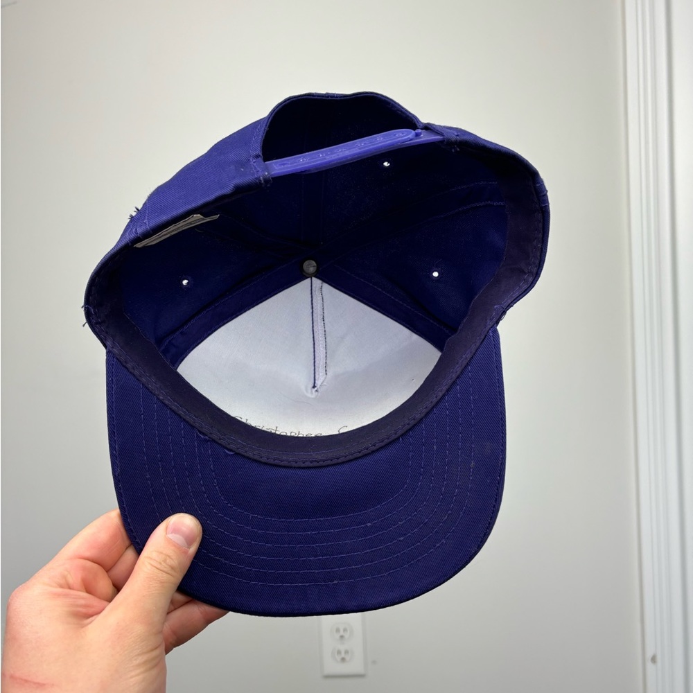 Vintage 90s colorado rockies purple snapback hat - Picture 7 of 9